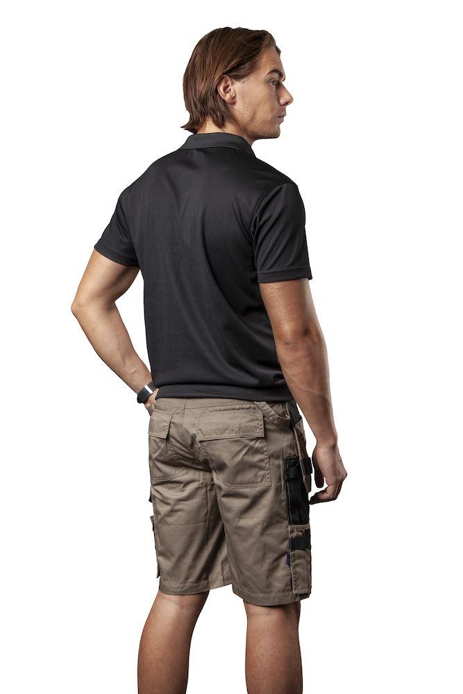 5535 SHORT PRIO POLYCOTON CONTRASTE POCHES FLOTTANTES