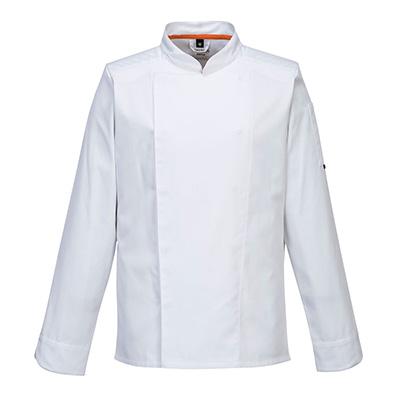 C838 - Veste Cuisine Meshair Pro L/S Blanc