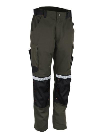 PANTALON DE TRAVAIL RIPSTOP. COTON/POLYESTER/ÉLASTHANNE 280 G/M2