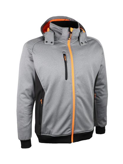 VESTE SOFTSHELL DÉPERLANTE À CAPUCHE AMOVIBLE