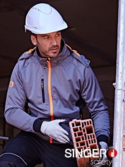 VESTE SOFTSHELL DÉPERLANTE À CAPUCHE AMOVIBLE